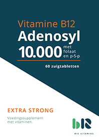 B12 Adenosyl 10.000 met Folaat - 60 tabletten