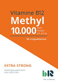 B12 Methyl 10.000 met Folaat - 60 tabletten