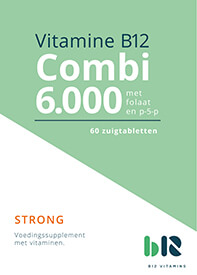 B12 Combi 6.000 met Folaat en P-5-P - 60 tabletten