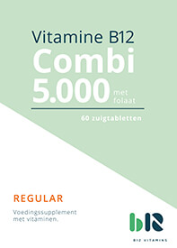 B12 Combi 5.000 met Folaat - 60 tabletten