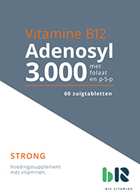 B12 Adenosyl 3.000 met Folaat - 60 tabletten