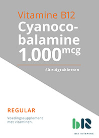 B12 Cyanocobalamine 1.000 - 60 tabletten